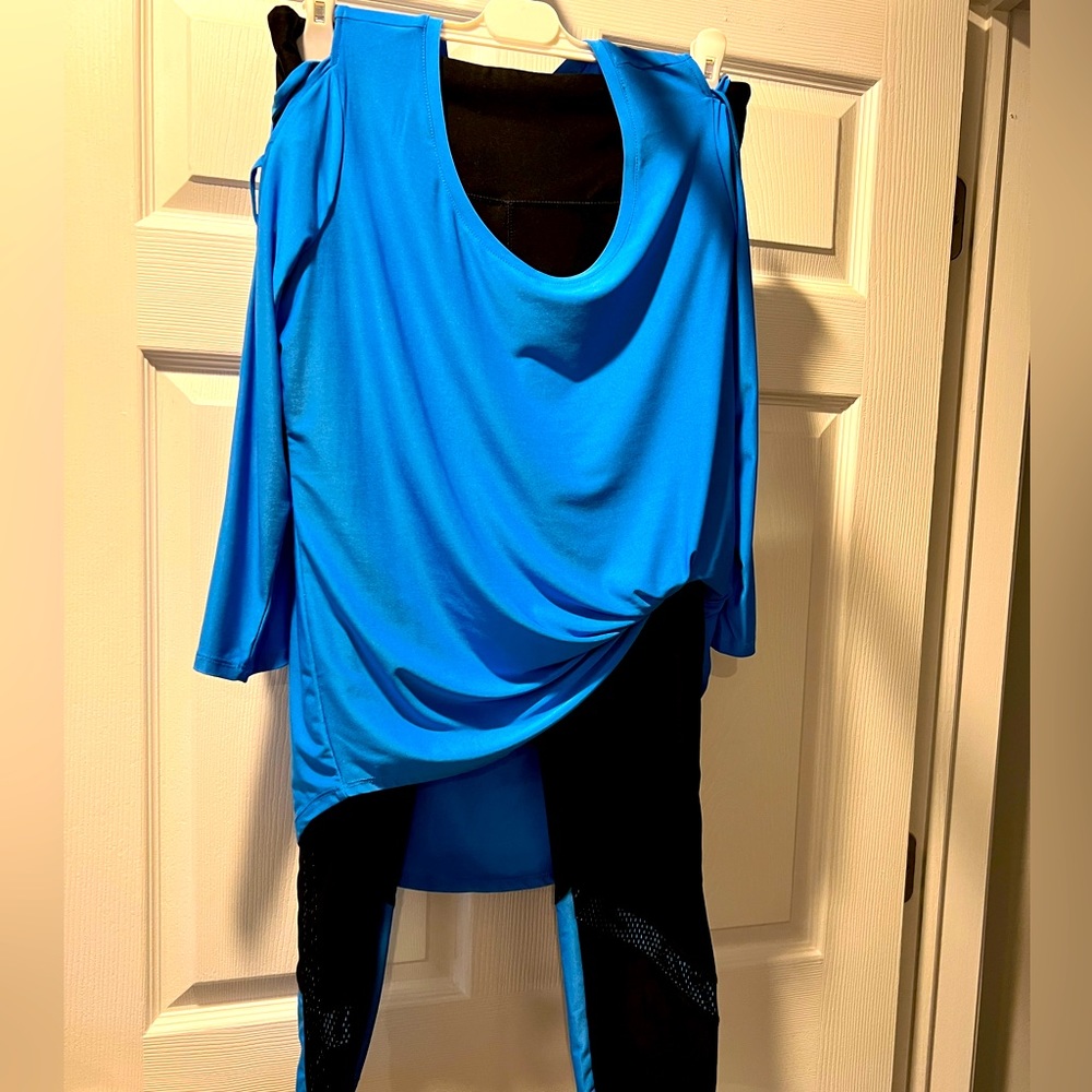 ABS leggings & top by Allen Schwartz new